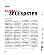Skikkelig soulsøster