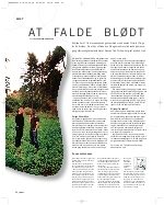 At falde blødt