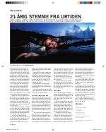 21-årig stemme fra urtiden