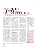 Studie i stil og attitude