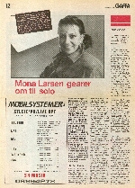 Forside GAFFA 10 - 1986