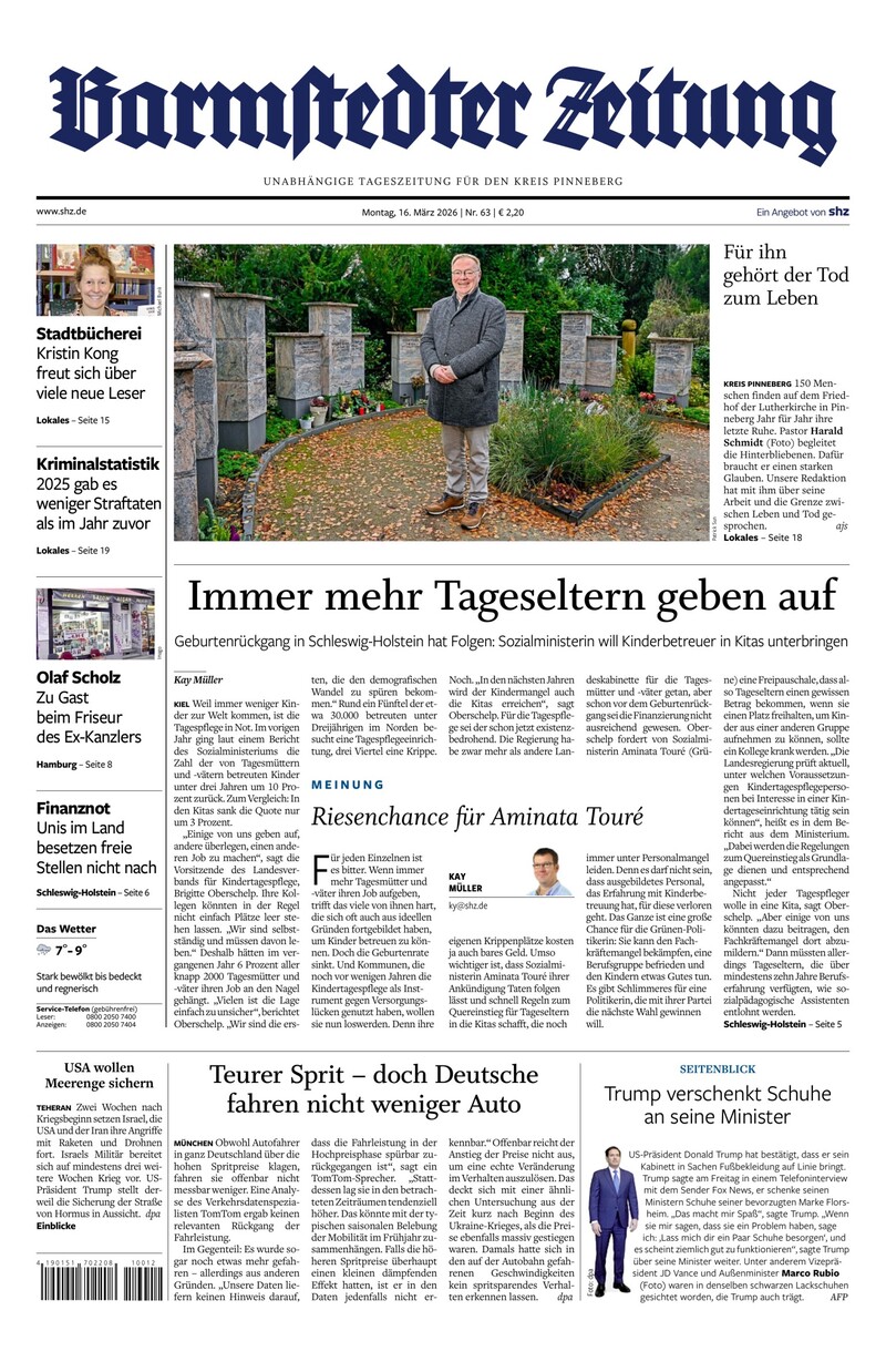 Barmstedter Zeitung - 16.03.2026