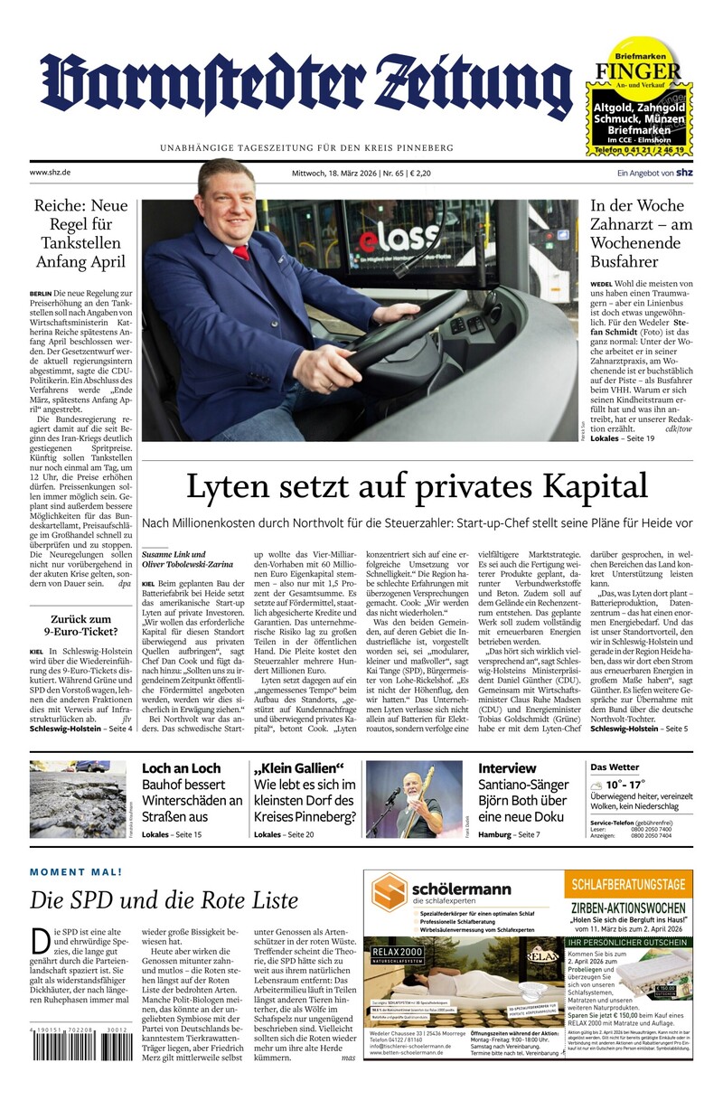 Barmstedter Zeitung - 18.03.2026
