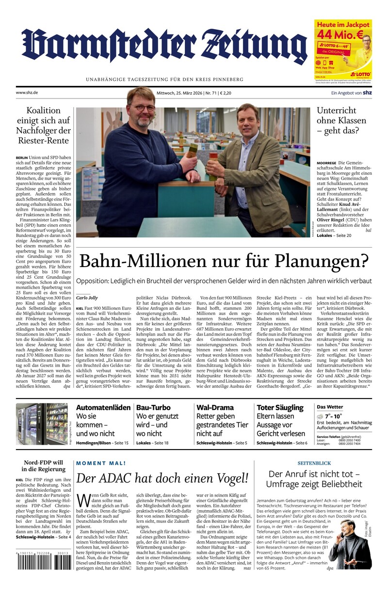 Barmstedter Zeitung - 25.03.2026