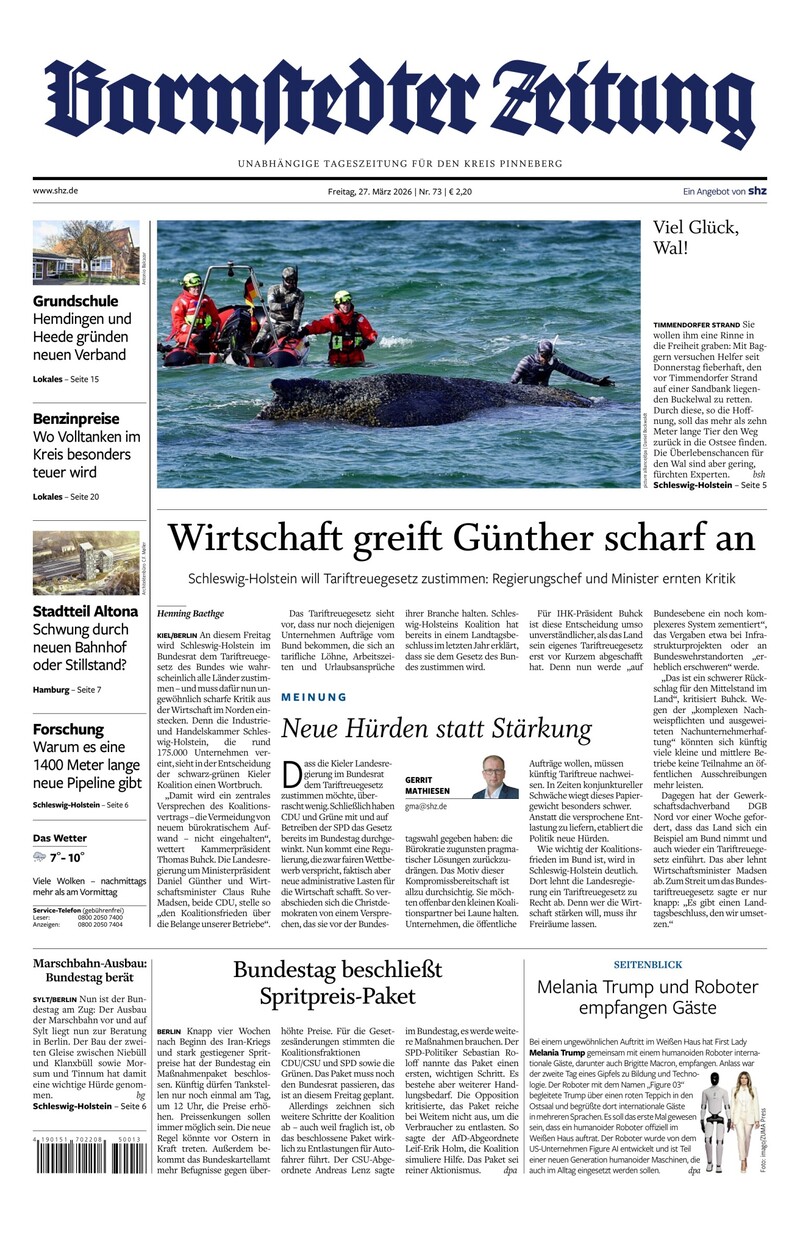 Barmstedter Zeitung - 27.03.2026