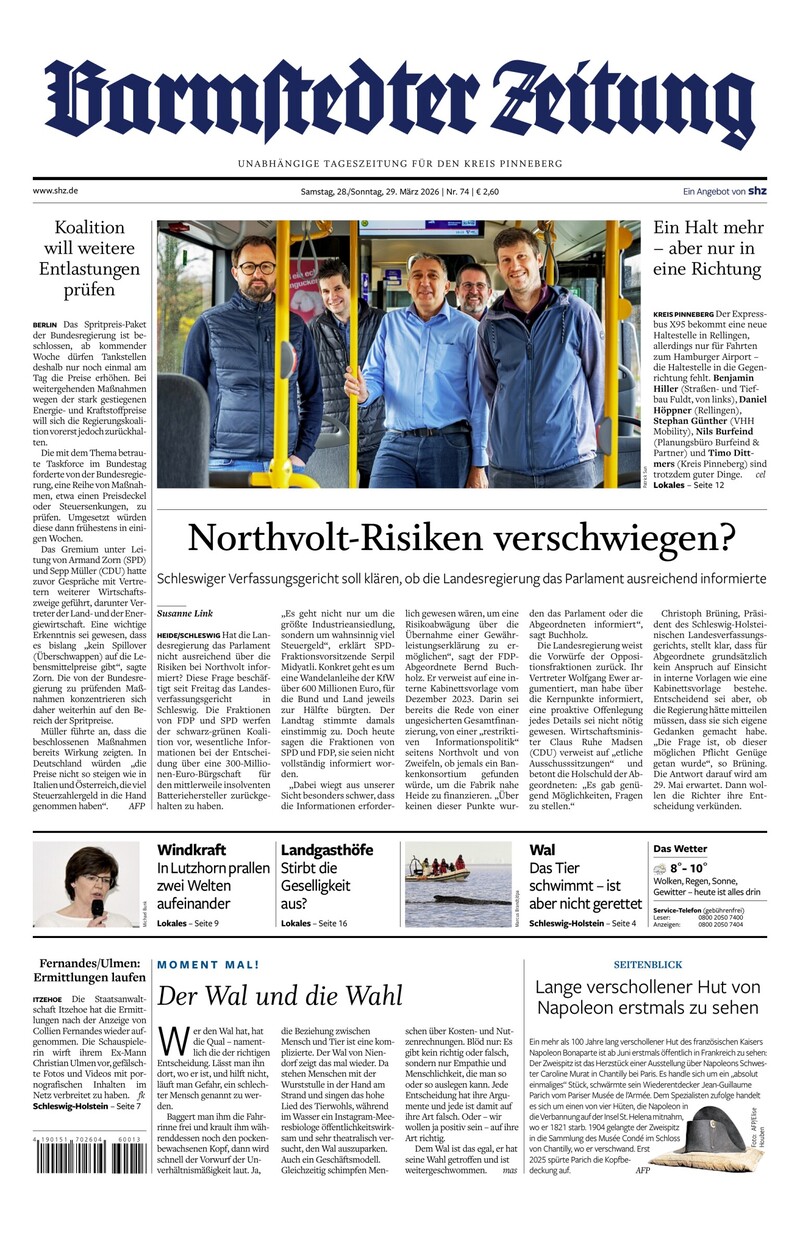 Barmstedter Zeitung - 28.03.2026
