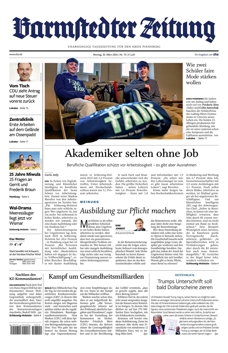 Barmstedter Zeitung - 30.03.2026