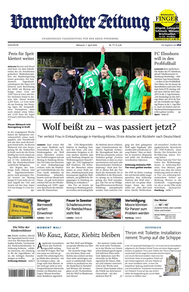 Barmstedter Zeitung - 01.04.2026