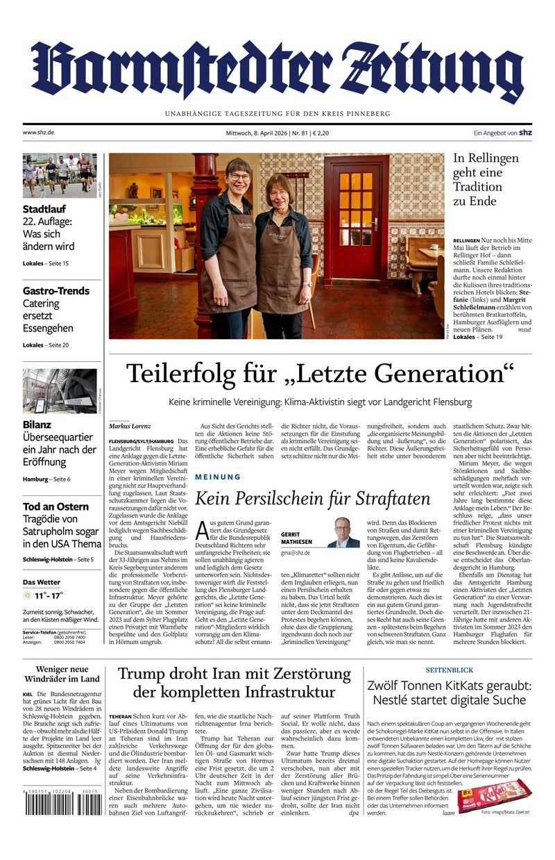 Barmstedter Zeitung - 08.04.2026