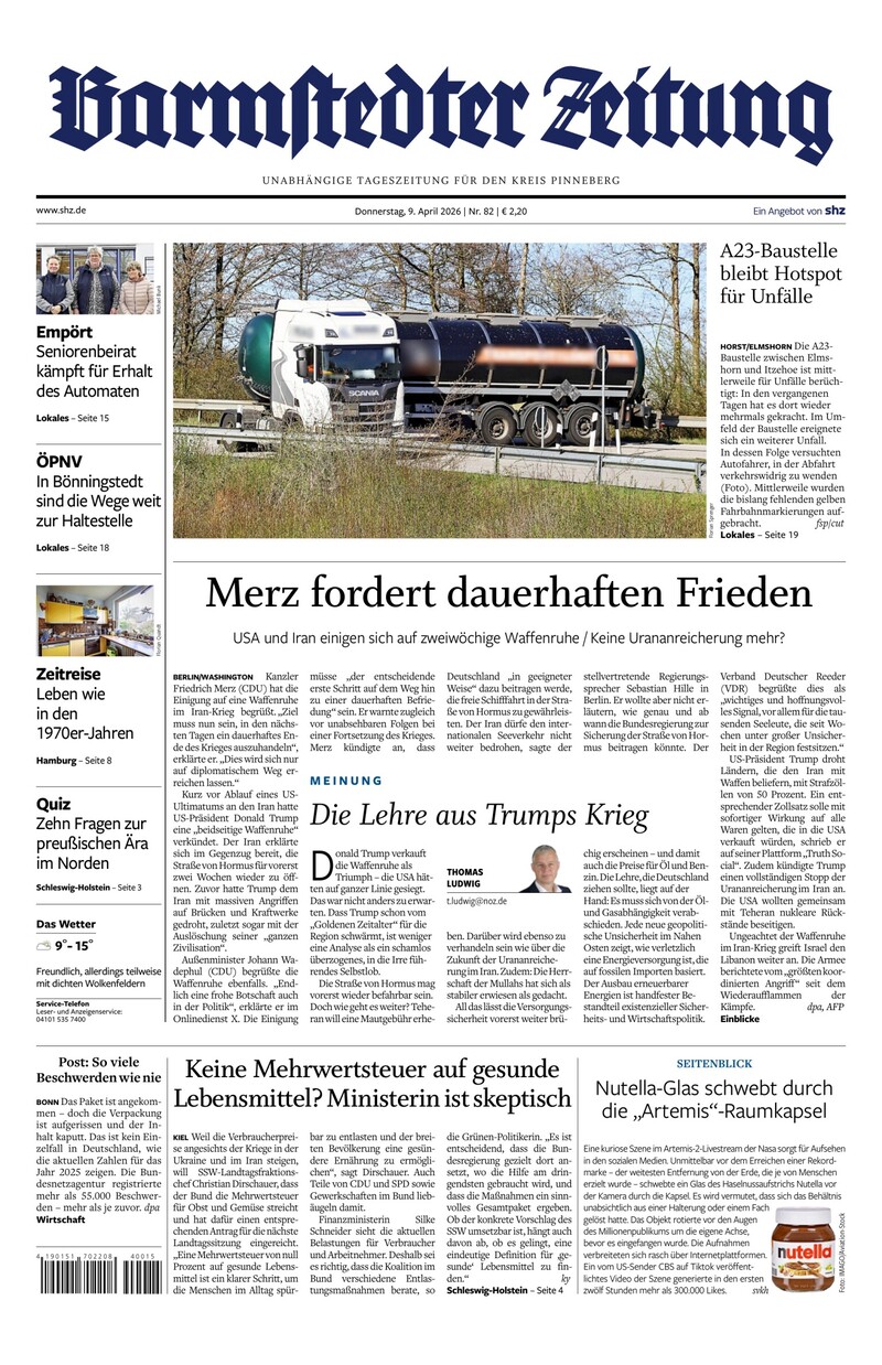 Barmstedter Zeitung - 09.04.2026