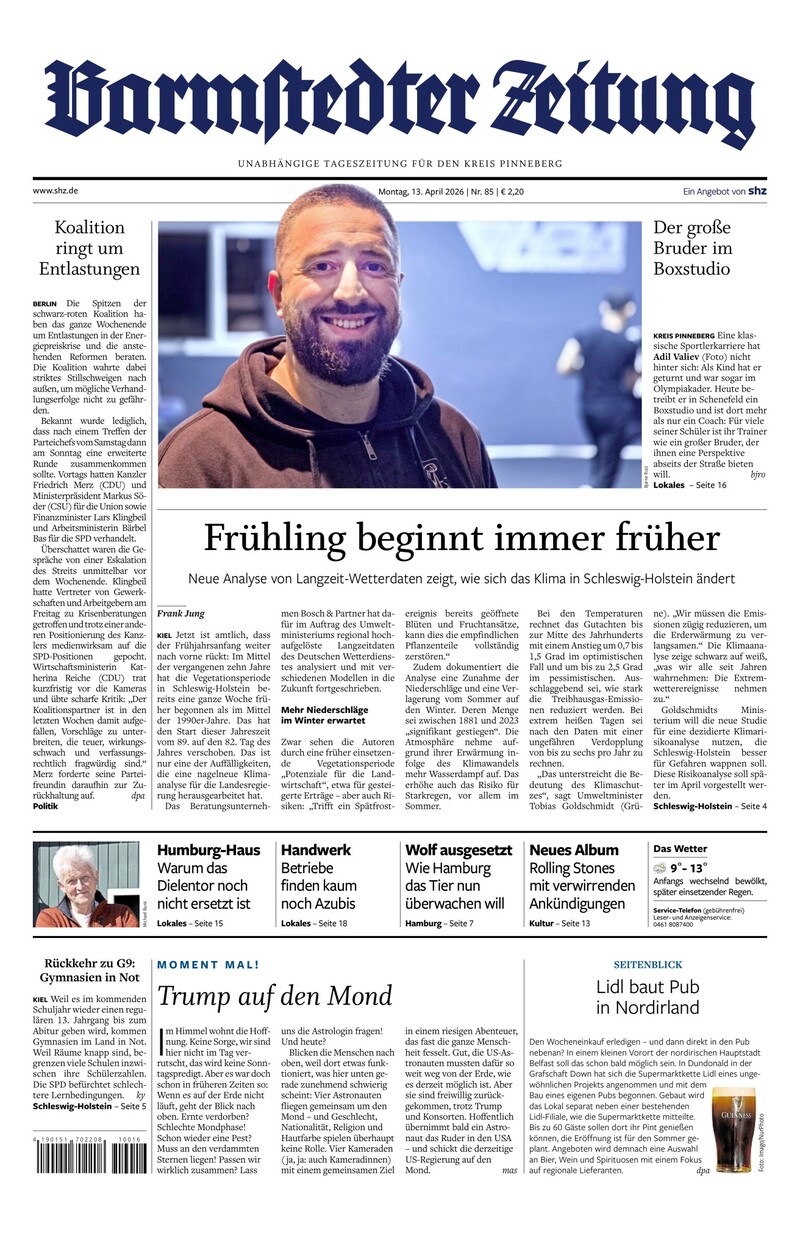 Barmstedter Zeitung - 13.04.2026