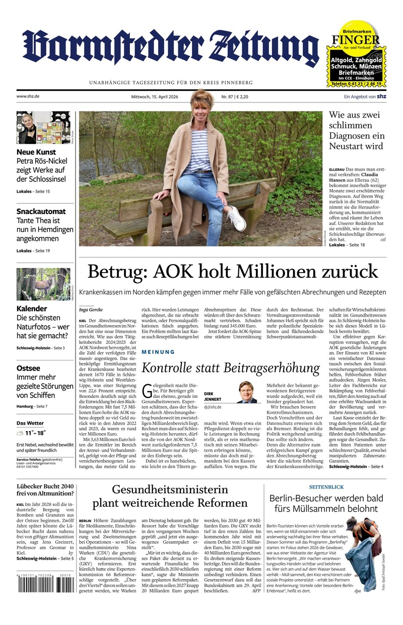 Barmstedter Zeitung - 15.04.2026