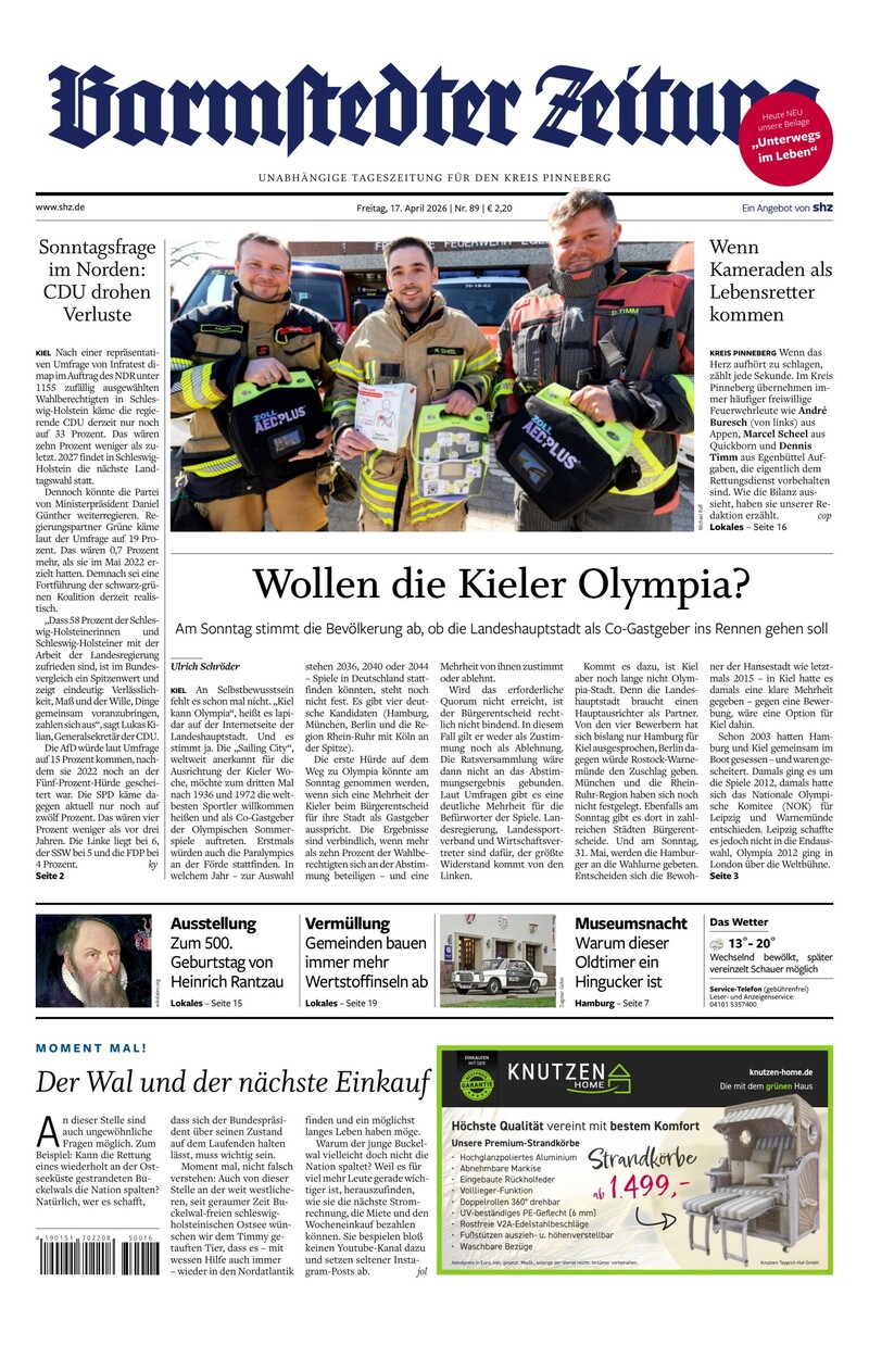 Barmstedter Zeitung - 17.04.2026