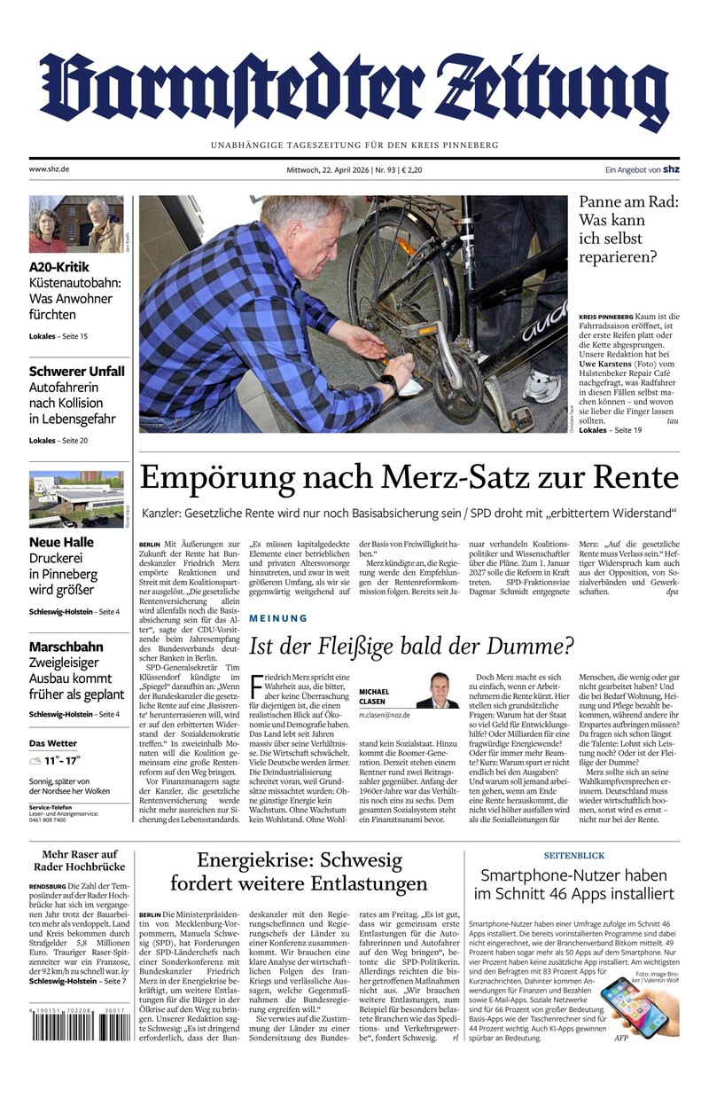 Barmstedter Zeitung - 22.04.2026