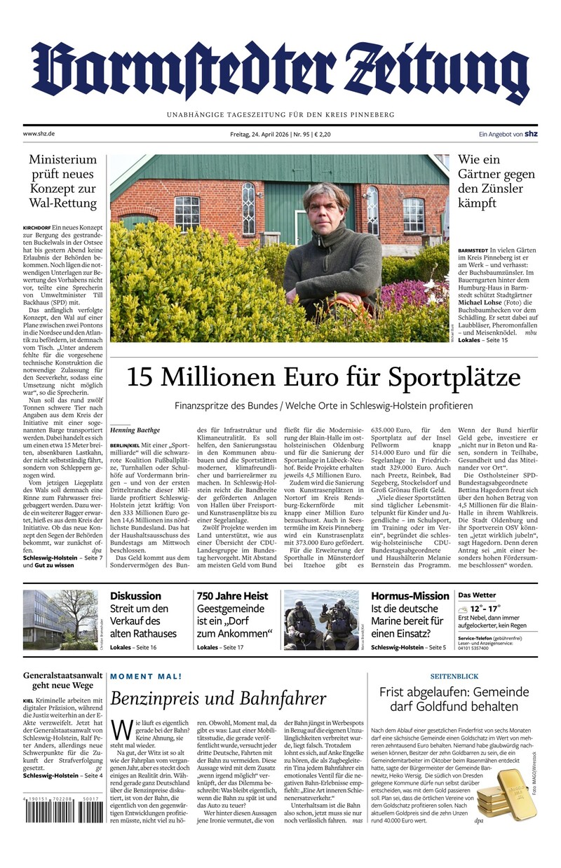 Barmstedter Zeitung - 24.04.2026