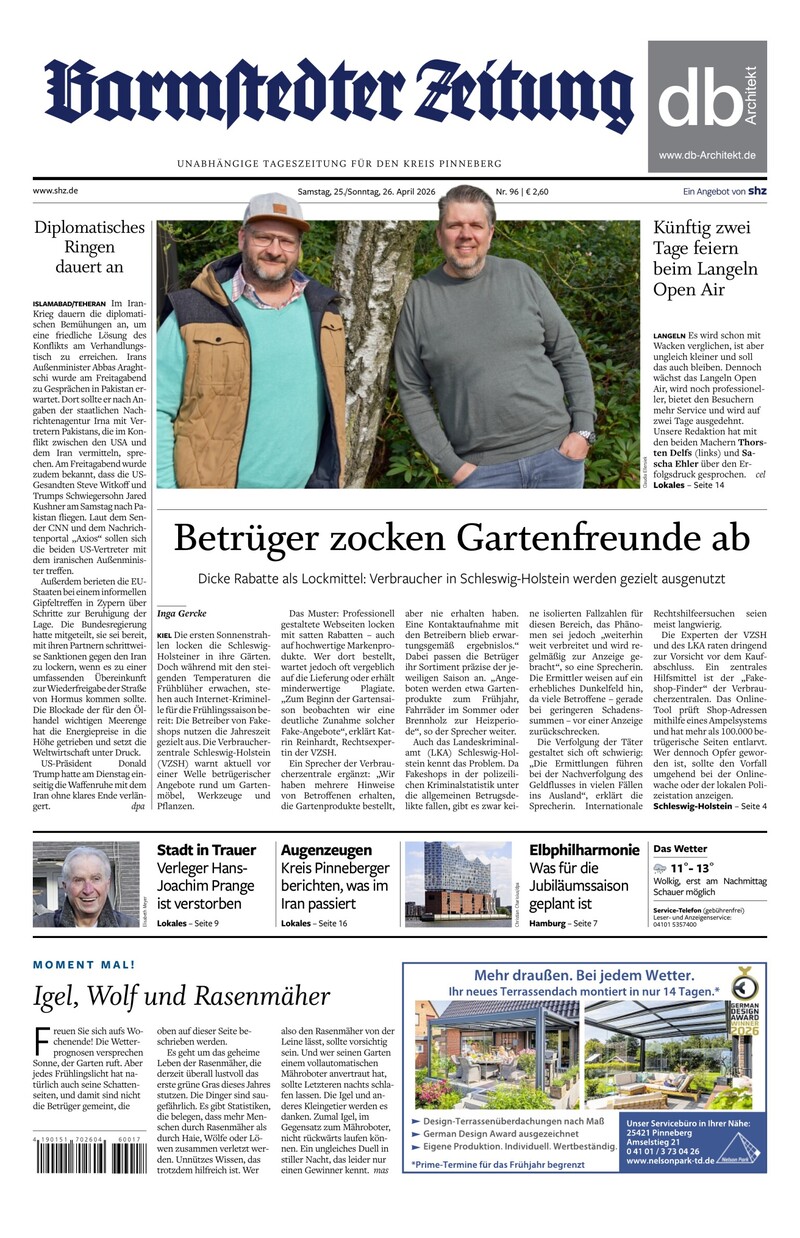 Barmstedter Zeitung - 25.04.2026