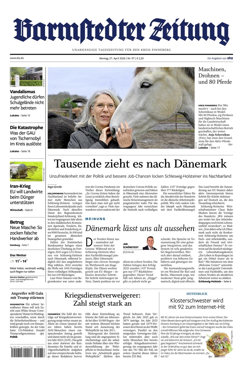 Barmstedter Zeitung - 27.04.2026