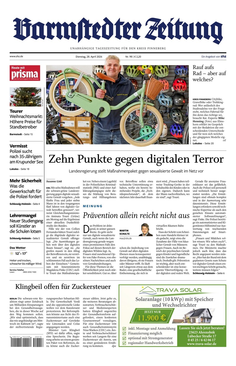 Barmstedter Zeitung - 28.04.2026