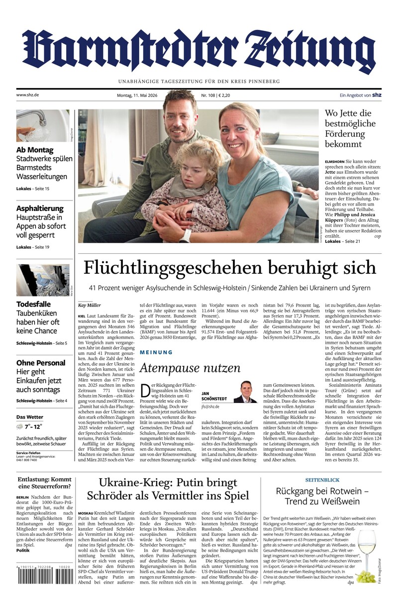Barmstedter Zeitung - 11.05.2026