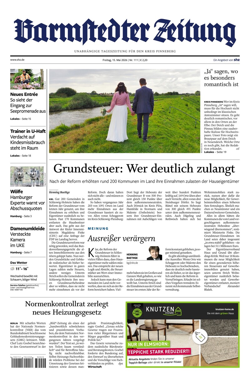 Barmstedter Zeitung - 15.05.2026