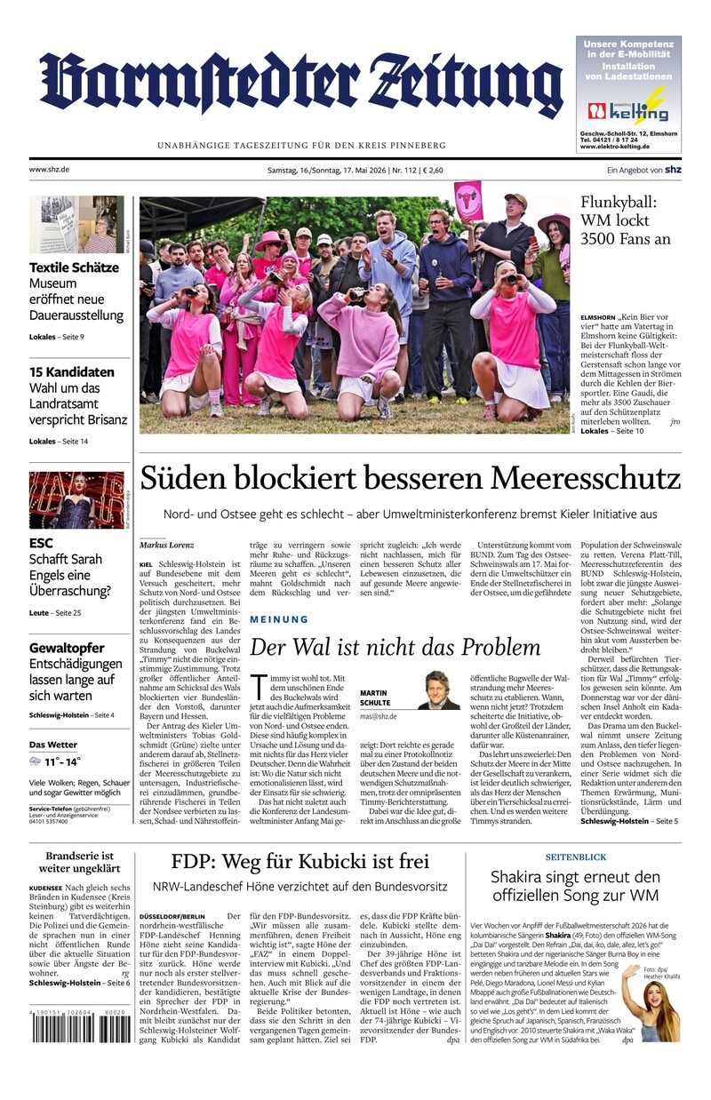 Barmstedter Zeitung - 16.05.2026