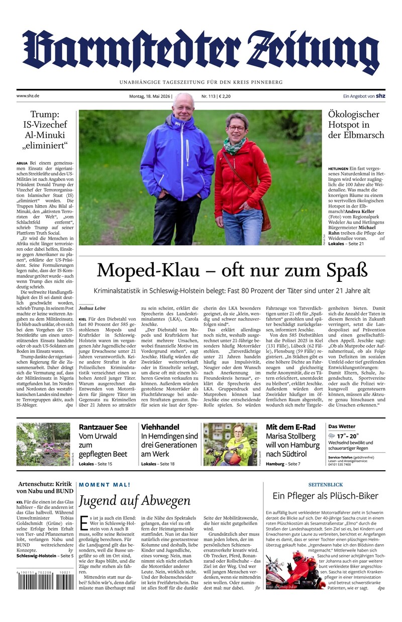 Barmstedter Zeitung - 18.05.2026
