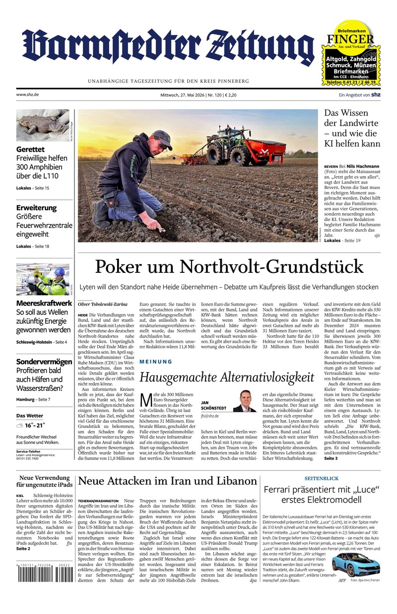 Barmstedter Zeitung - 27.05.2026