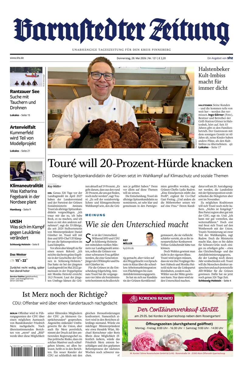 Barmstedter Zeitung - 28.05.2026