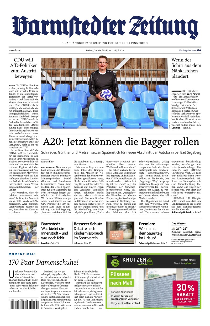 Barmstedter Zeitung - 29.05.2026