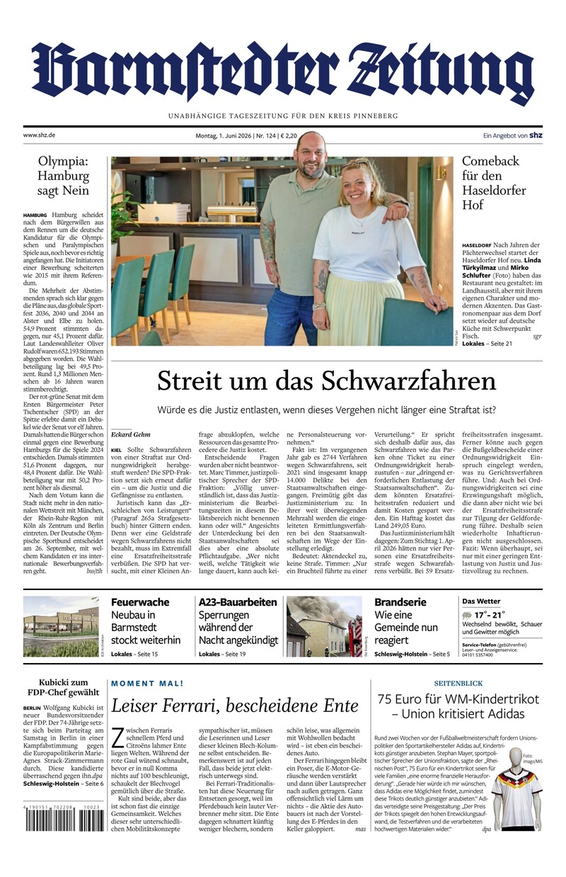 Barmstedter Zeitung - 01.06.2026