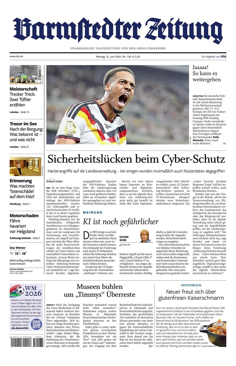 Barmstedter Zeitung - 15.06.2026