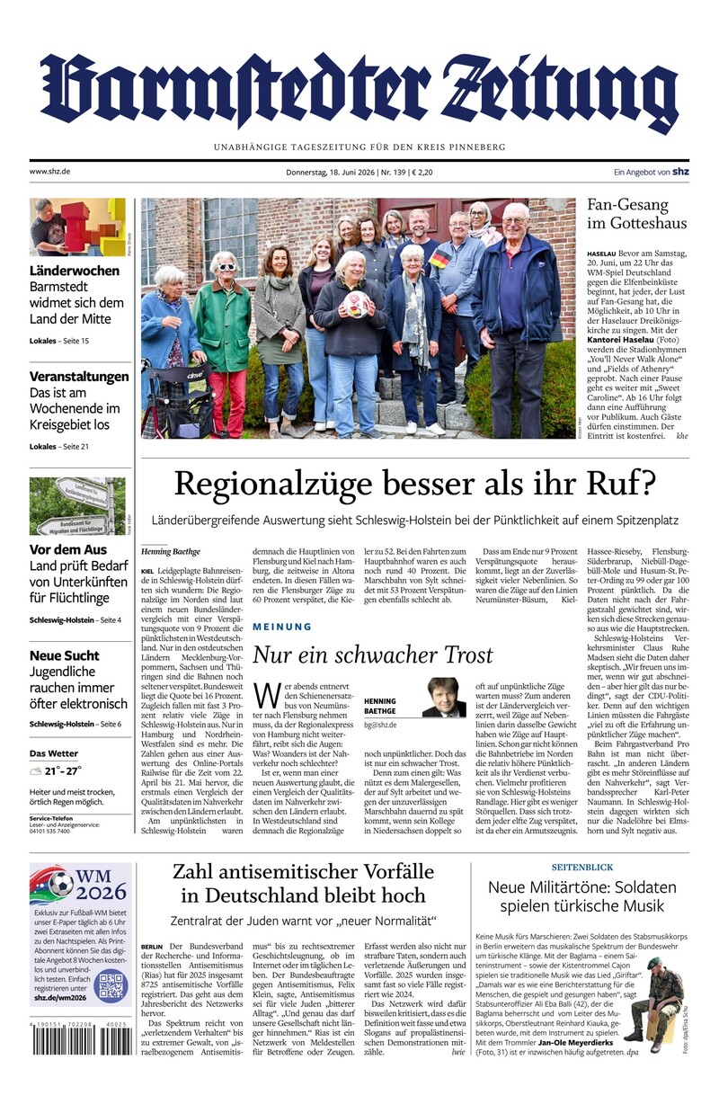 Barmstedter Zeitung - 18.06.2026