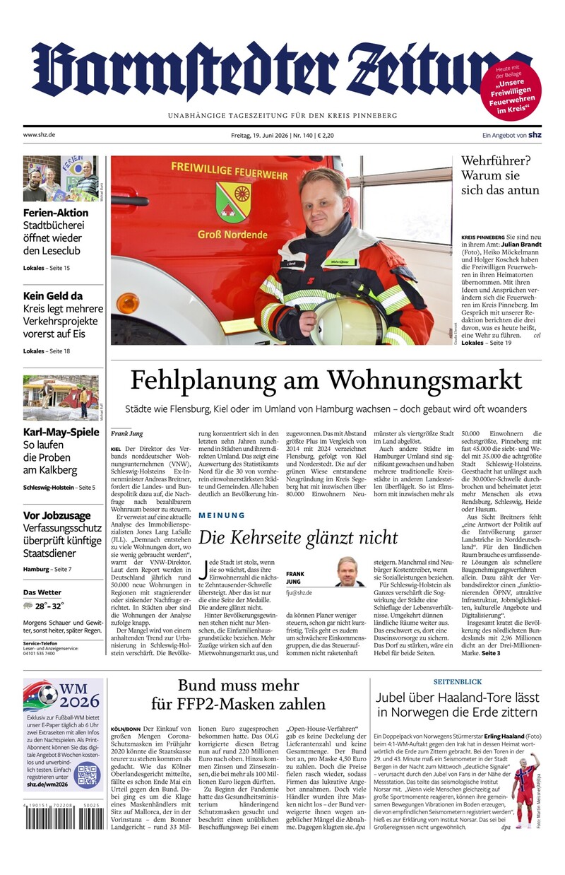 Barmstedter Zeitung - 19.06.2026