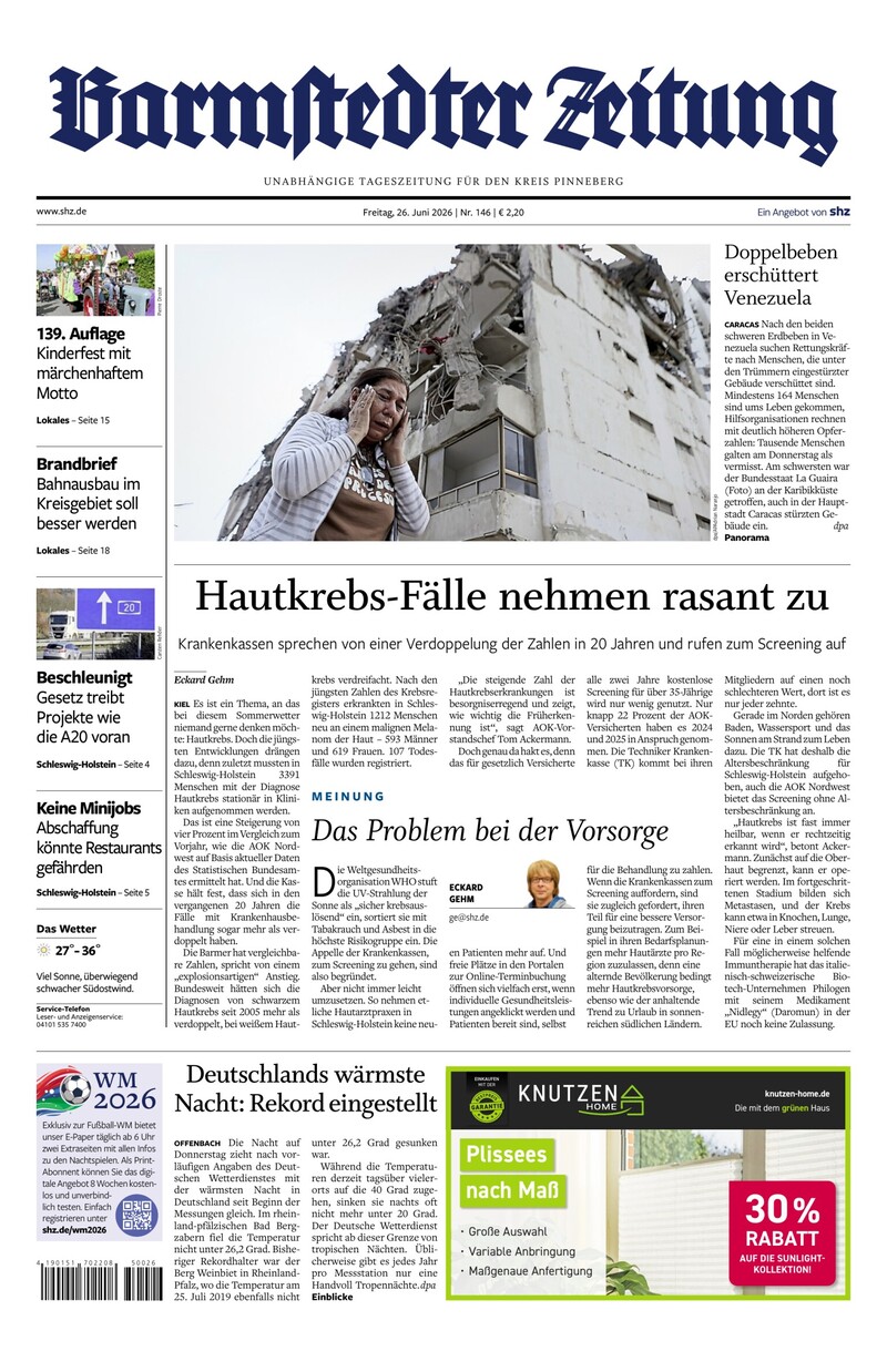 Barmstedter Zeitung - 26.06.2026