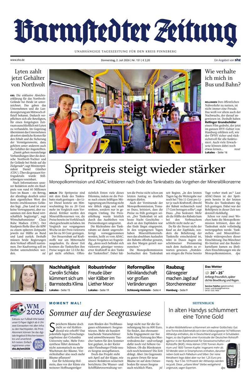 Barmstedter Zeitung - 02.07.2026