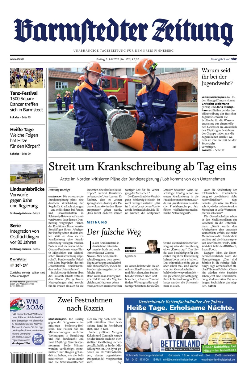 Barmstedter Zeitung - 03.07.2026