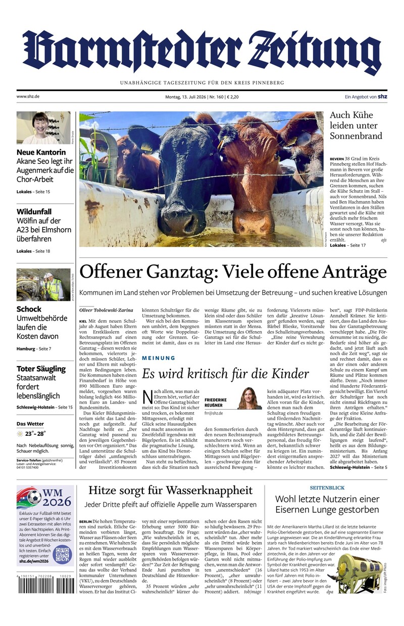 Barmstedter Zeitung - 13.07.2026