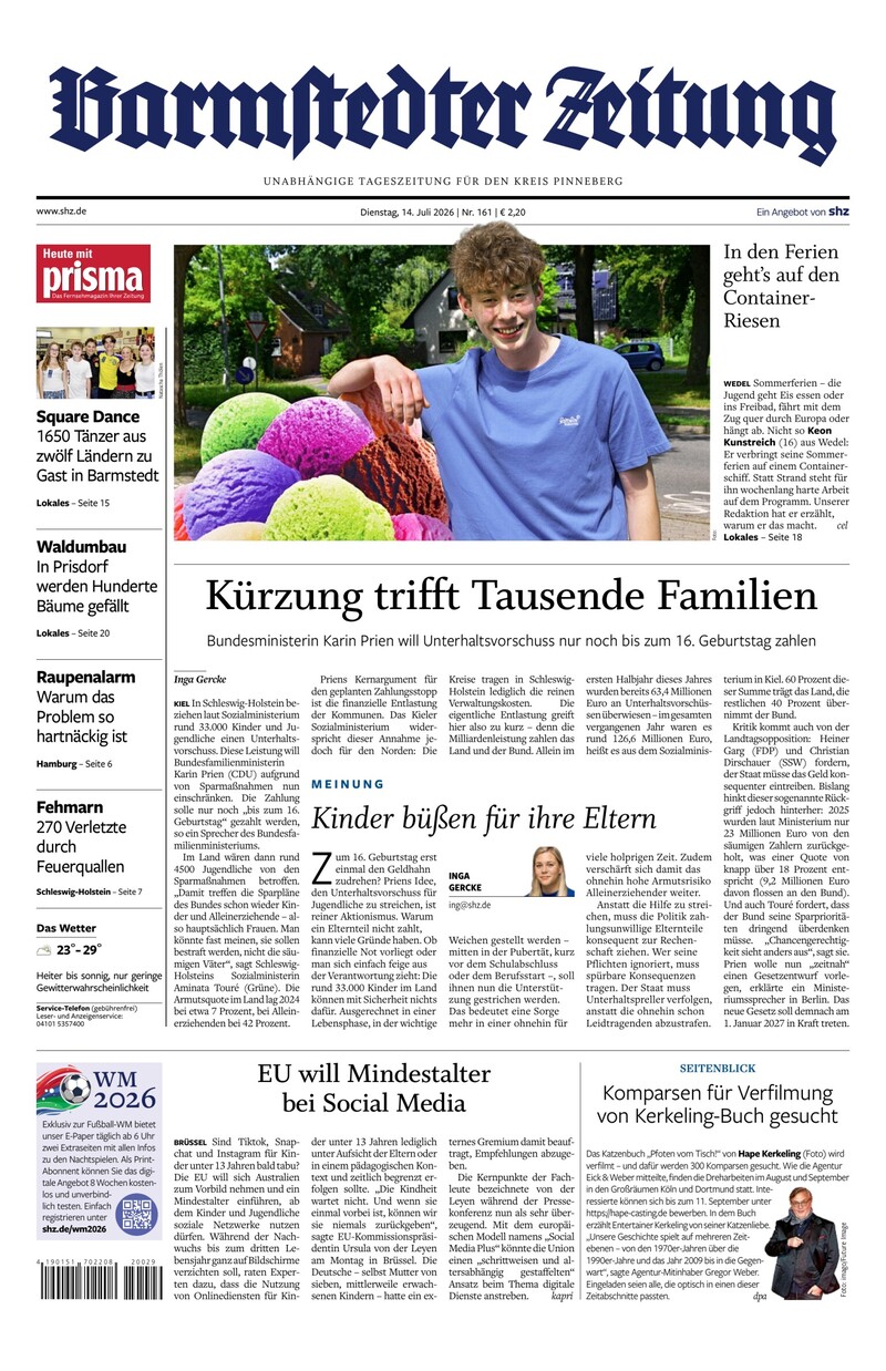 Barmstedter Zeitung - 14.07.2026