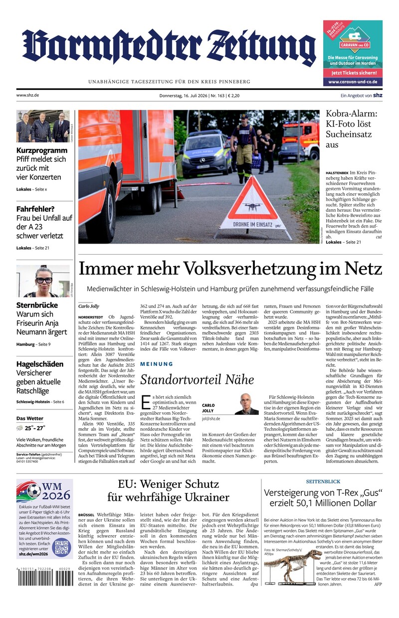 Barmstedter Zeitung - 16.07.2026