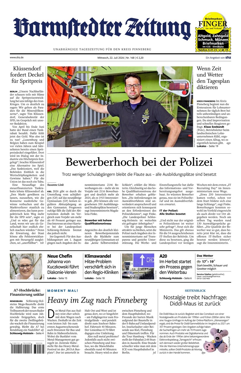 Barmstedter Zeitung - 22.07.2026