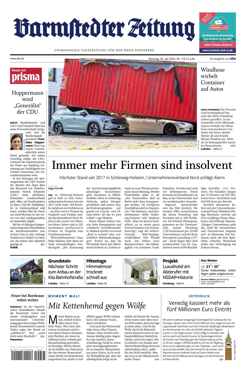 Barmstedter Zeitung - 28.07.2026