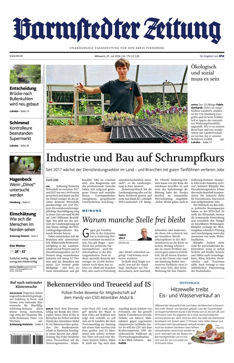 Barmstedter Zeitung - 29.07.2026