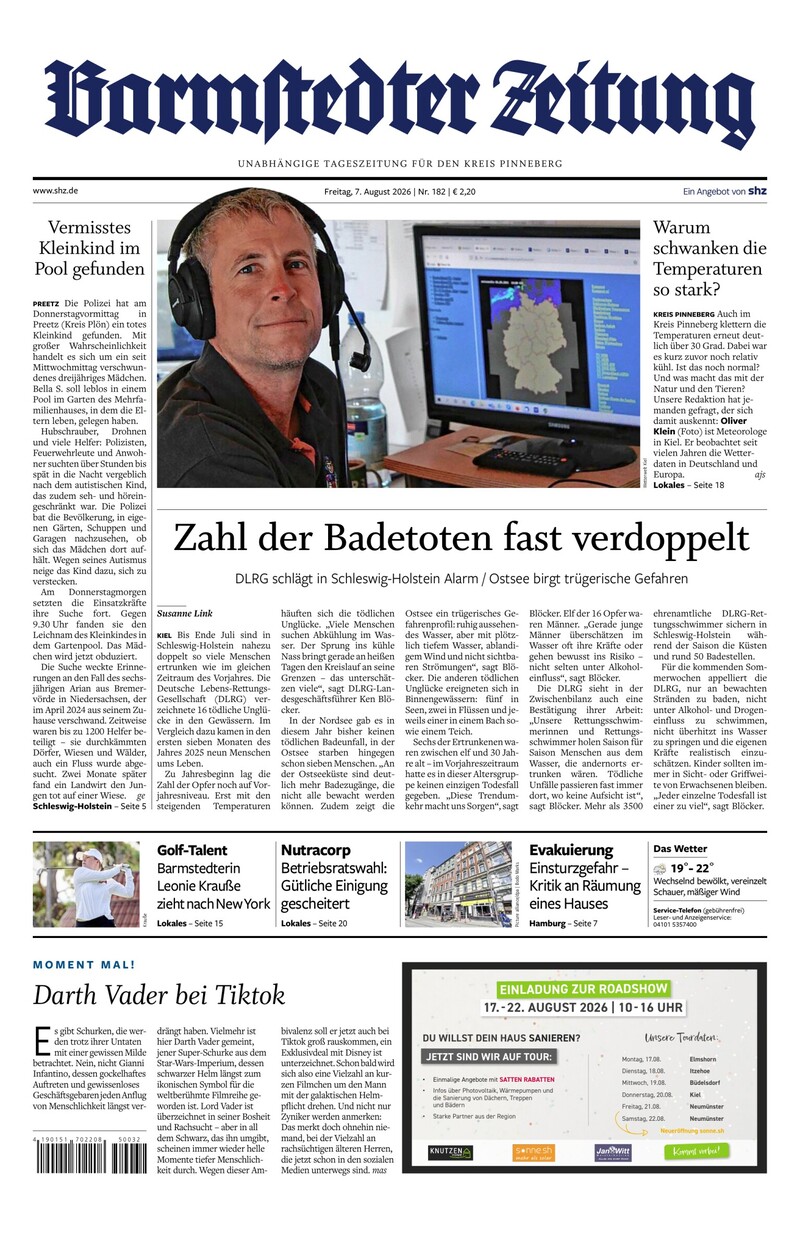 Barmstedter Zeitung - 07.08.2026