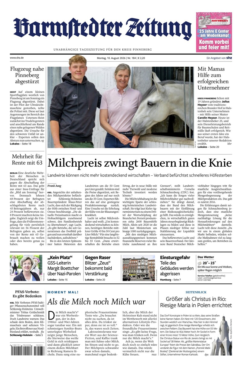 Barmstedter Zeitung - 10.08.2026