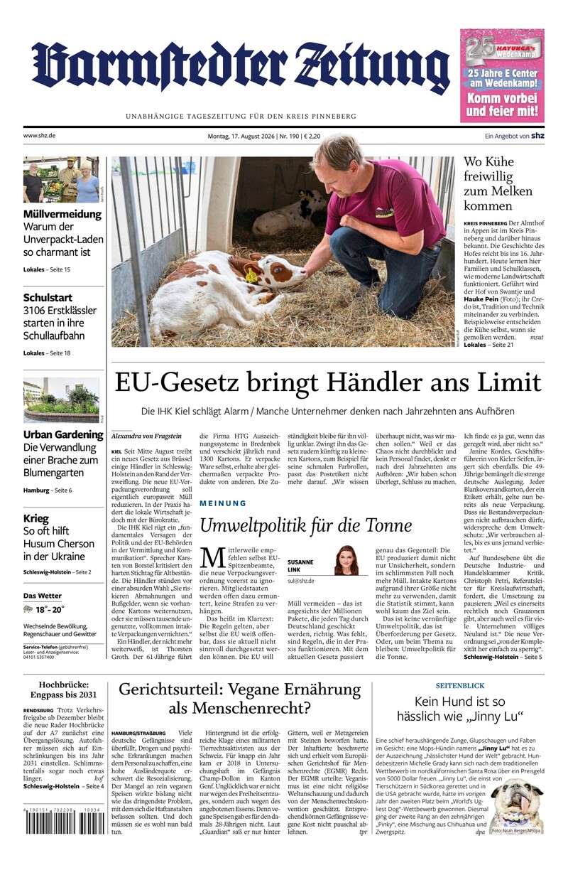 Barmstedter Zeitung - 17.08.2026