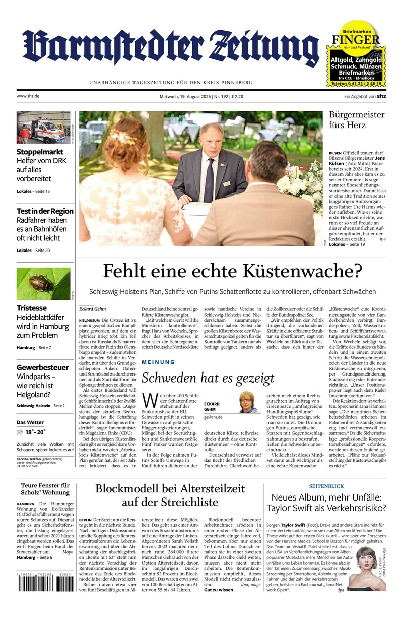 Barmstedter Zeitung - 19.08.2026