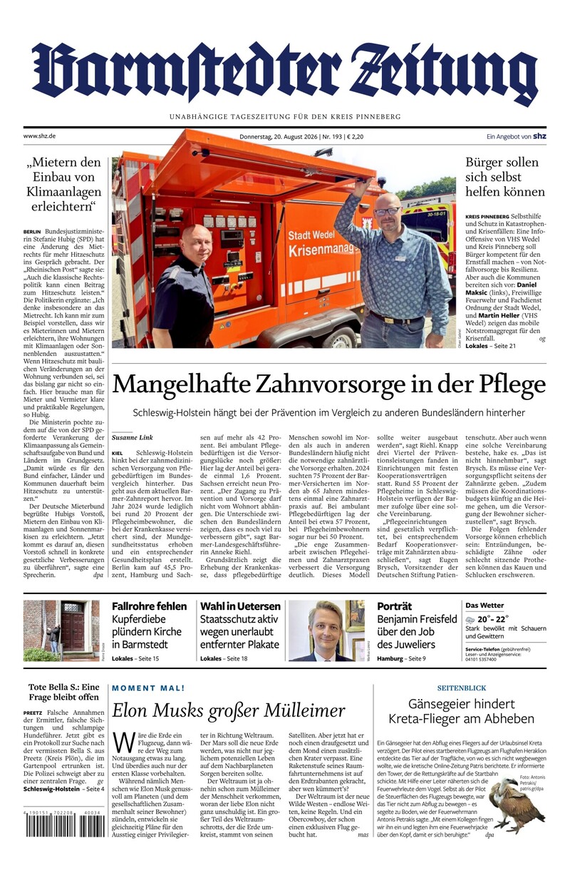 Barmstedter Zeitung - 20.08.2026