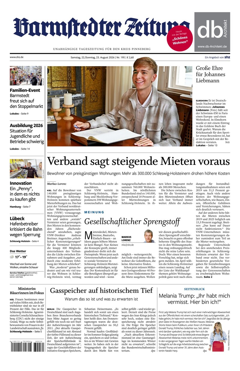 Barmstedter Zeitung - 22.08.2026