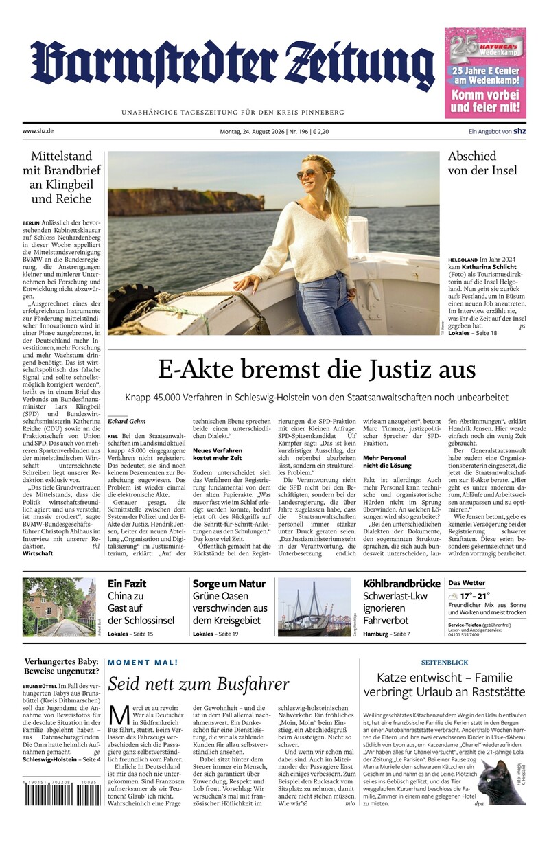 Barmstedter Zeitung - 24.08.2026