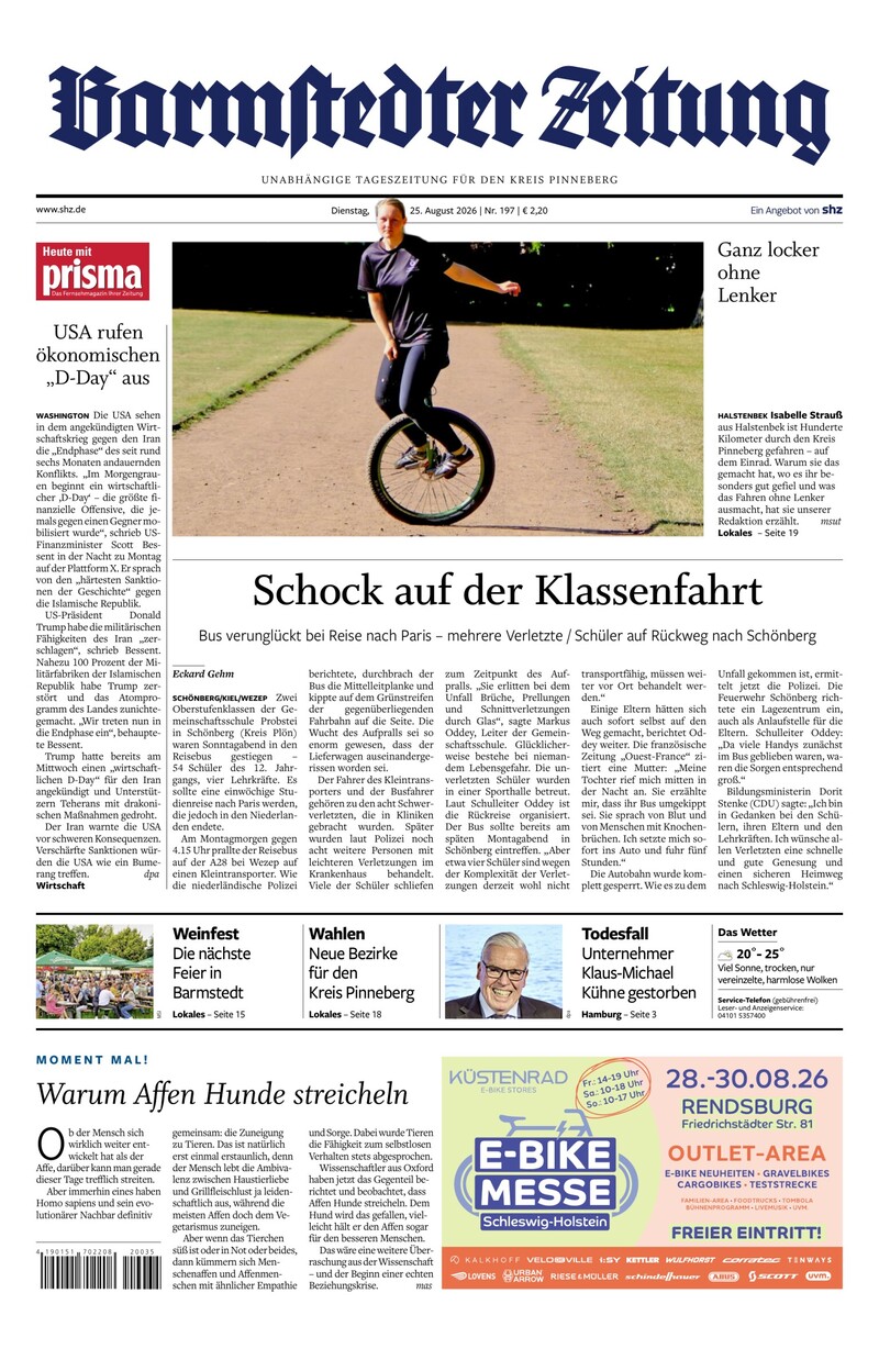 Barmstedter Zeitung - 25.08.2026